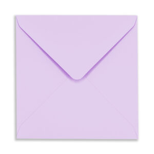 155mm Square Lavender Envelopes