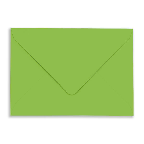 Lime_Rec_Envelope_Flap C6 Lime Green Envelopes