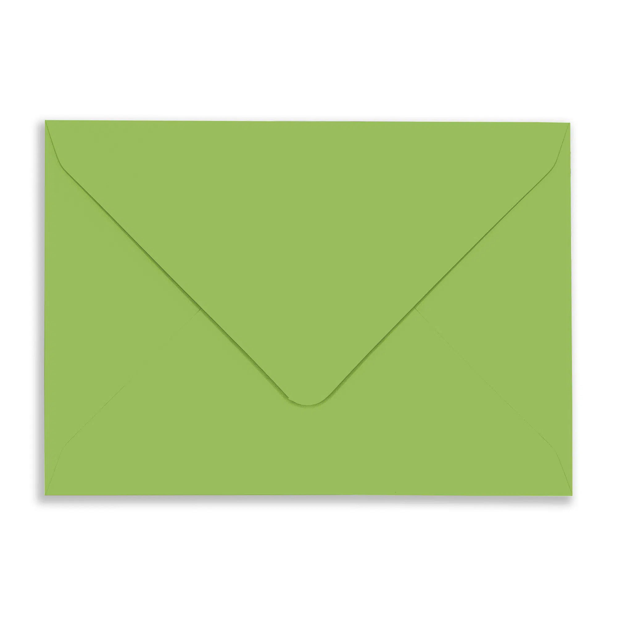 C6 Lime Green Envelopes (100gsm) 1 Lime_Rec_Envelope_Flap