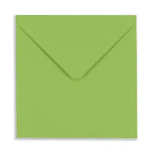 155mm Square Lime Green Envelopes (100gsm) 1 155mm Square Lime Green Envelopes