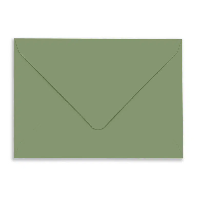 C6 Olive Envelopes