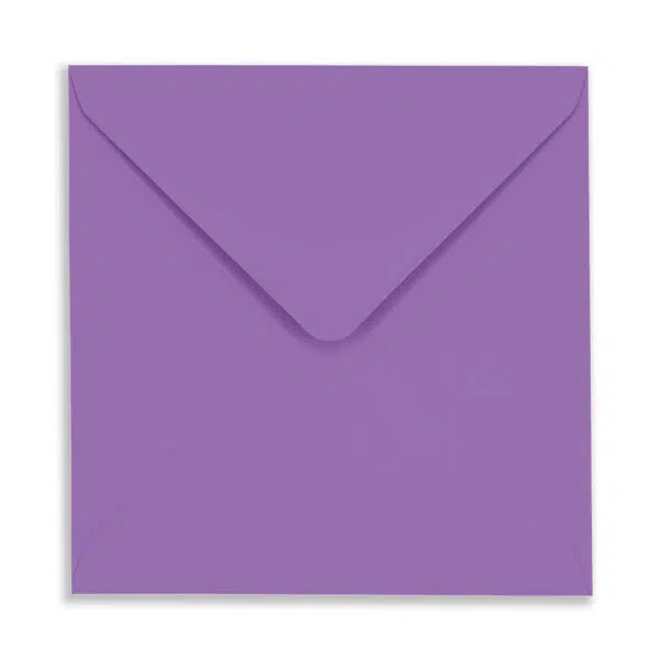 Plum_SQ_Envelope_Flap 155mm Square Plum Envelopes