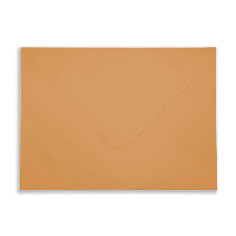 133mm x 184mm Pearlescent Pumpkin Envelopes