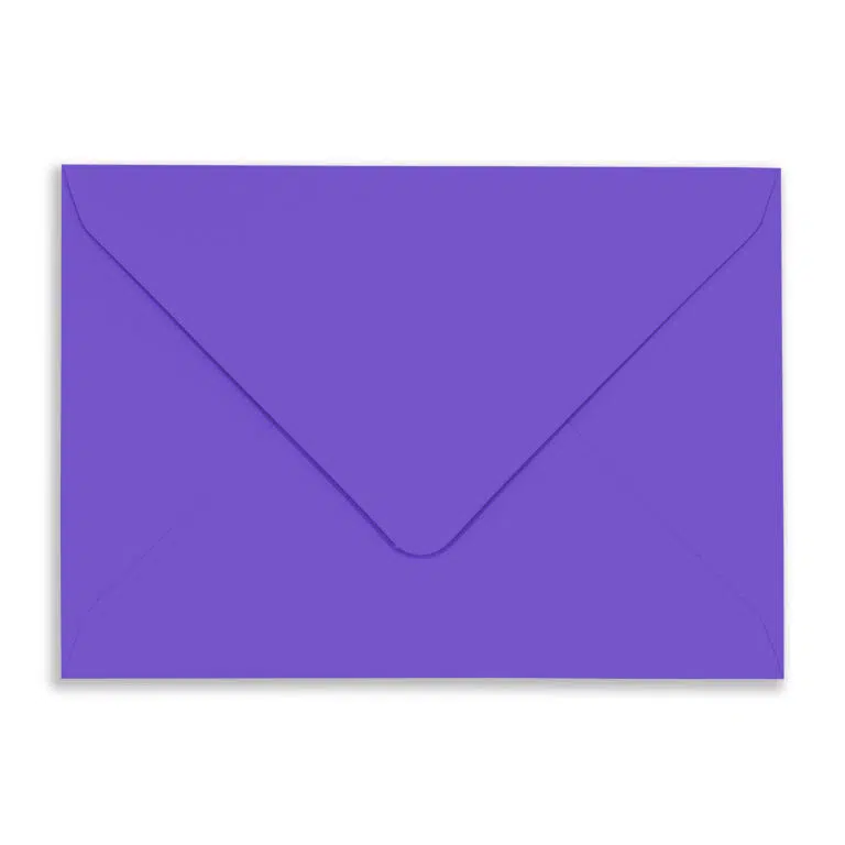 133mm x 184mm Purple Envelopes