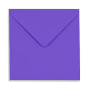 155mm Square Purple Envelopes
