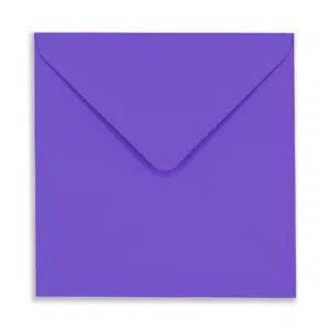 155mm Square Purple Envelopes (100gsm) 4 155mm Square Purple Envelopes