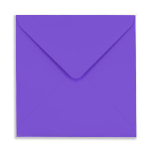 155mm Square Purple Envelopes