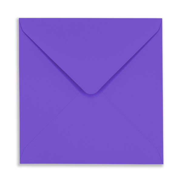155mm Square Purple Envelopes