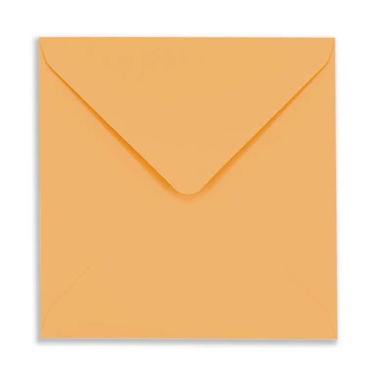 164mm Square Golden Yellow Envelopes