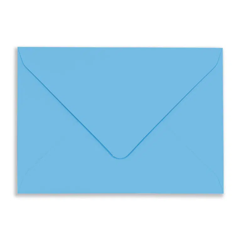 133mm x 184mm Sky Blue Envelopes