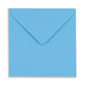 155mm Square Sky Blue Envelopes