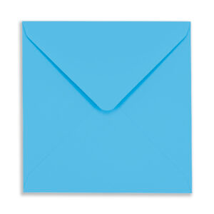 155mm Square Sky Blue Envelopes