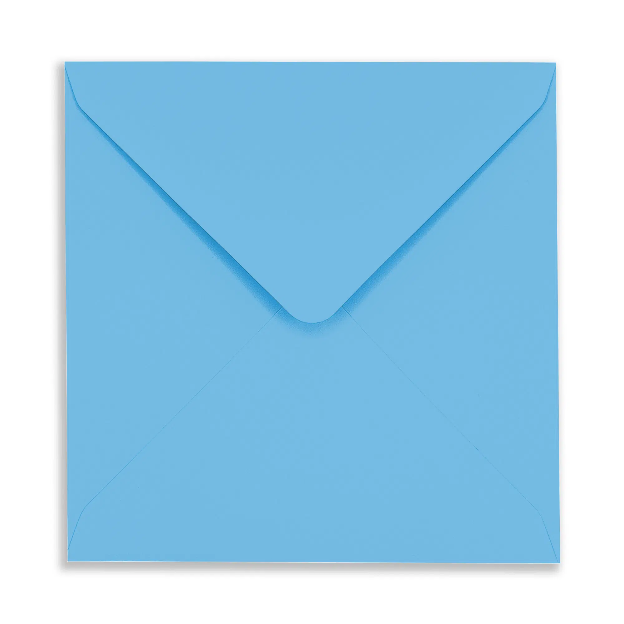 155mm Square Sky Blue Envelopes (100gsm) 1 Sky_Blue_SQ_Envelope_Front