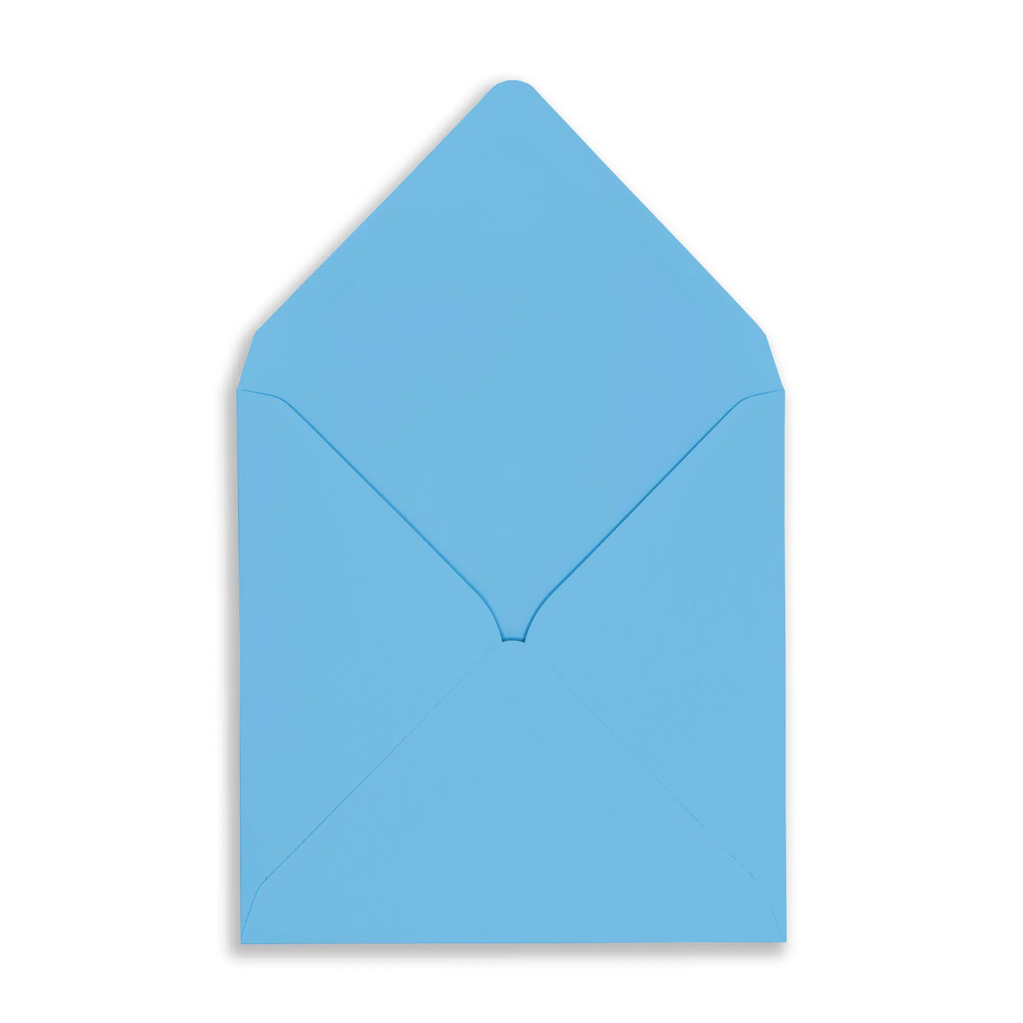 155mm Square Sky Blue Envelopes (100gsm) 2 Sky_Blue_SQ_Envelope_OpenFront