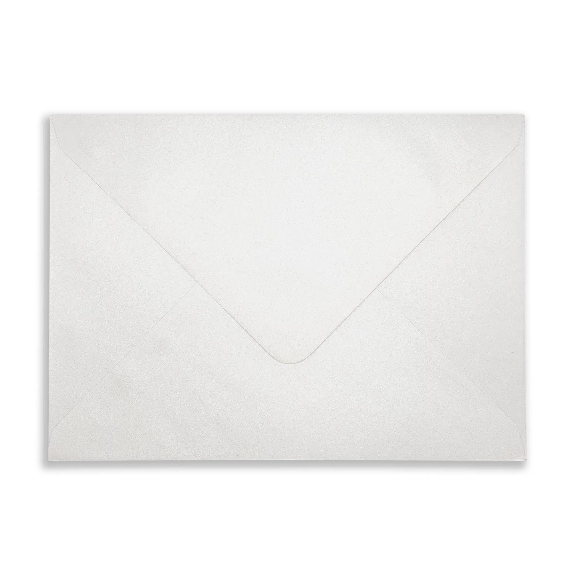 125mm x 175mm Pearlescent Snow White Envelopes (100gsm) 1 Snow_White_Rec_Envelope_Flap