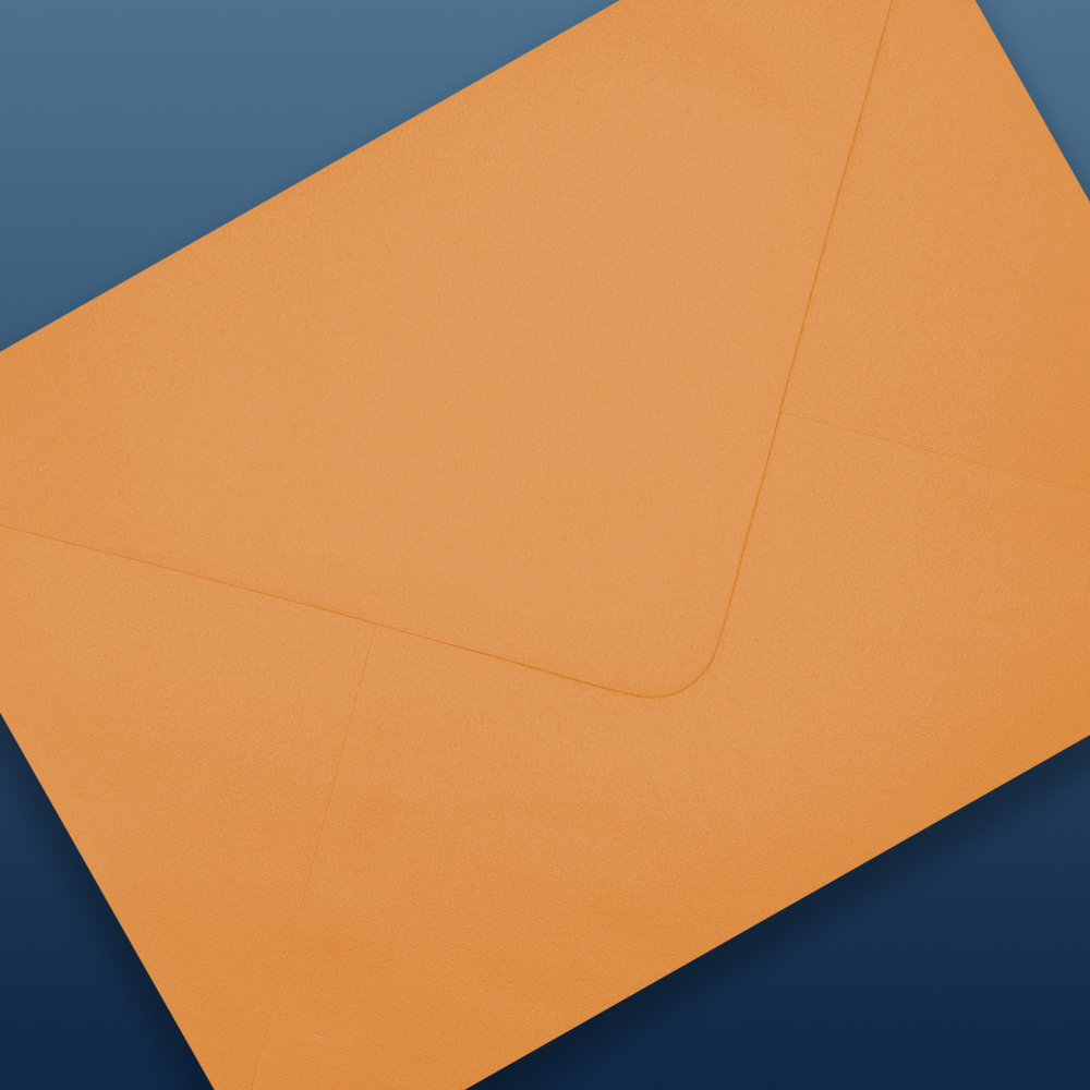 Plcent Envelope Pumpkin Pearlescent Envelopes - The Envelope People