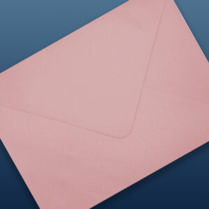 Rose Gold Pearlescent Envelopes