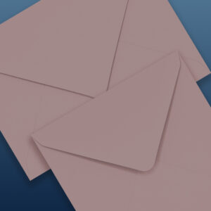 Soft Mulberry Envelopes