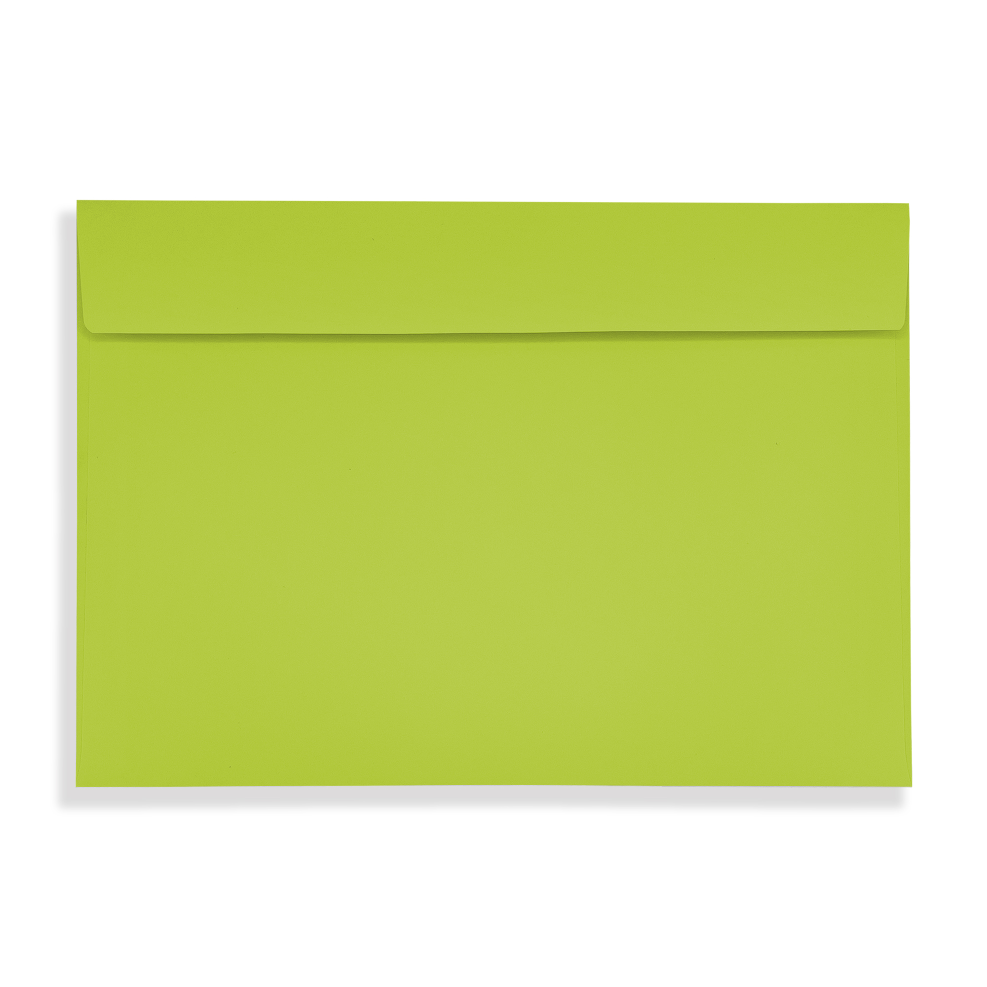 Acid Green Peel and Seal Wallet Envelopes 120gsm Flap Closed