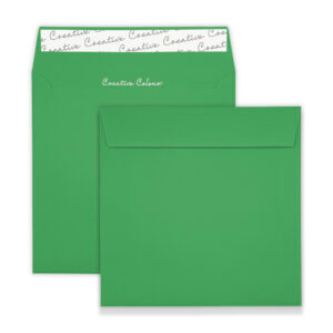 160mm Square Avocado Green Peel & Seal Wallet Envelopes (120gsm) 3 160mm Square Avocado Green Peel & Seal Wallet Envelopes