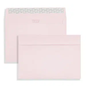 C5 Baby Pink Peel & Seal Wallet Envelopes (120gsm) 4 C5 Baby Pink Peel & Seal Wallet Envelopes