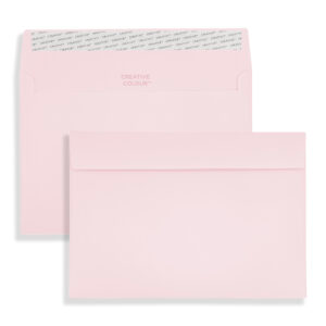 C5 Baby Pink Peel & Seal Wallet Envelopes (120gsm) 17 C5 Baby Pink Peel & Seal Wallet Envelopes