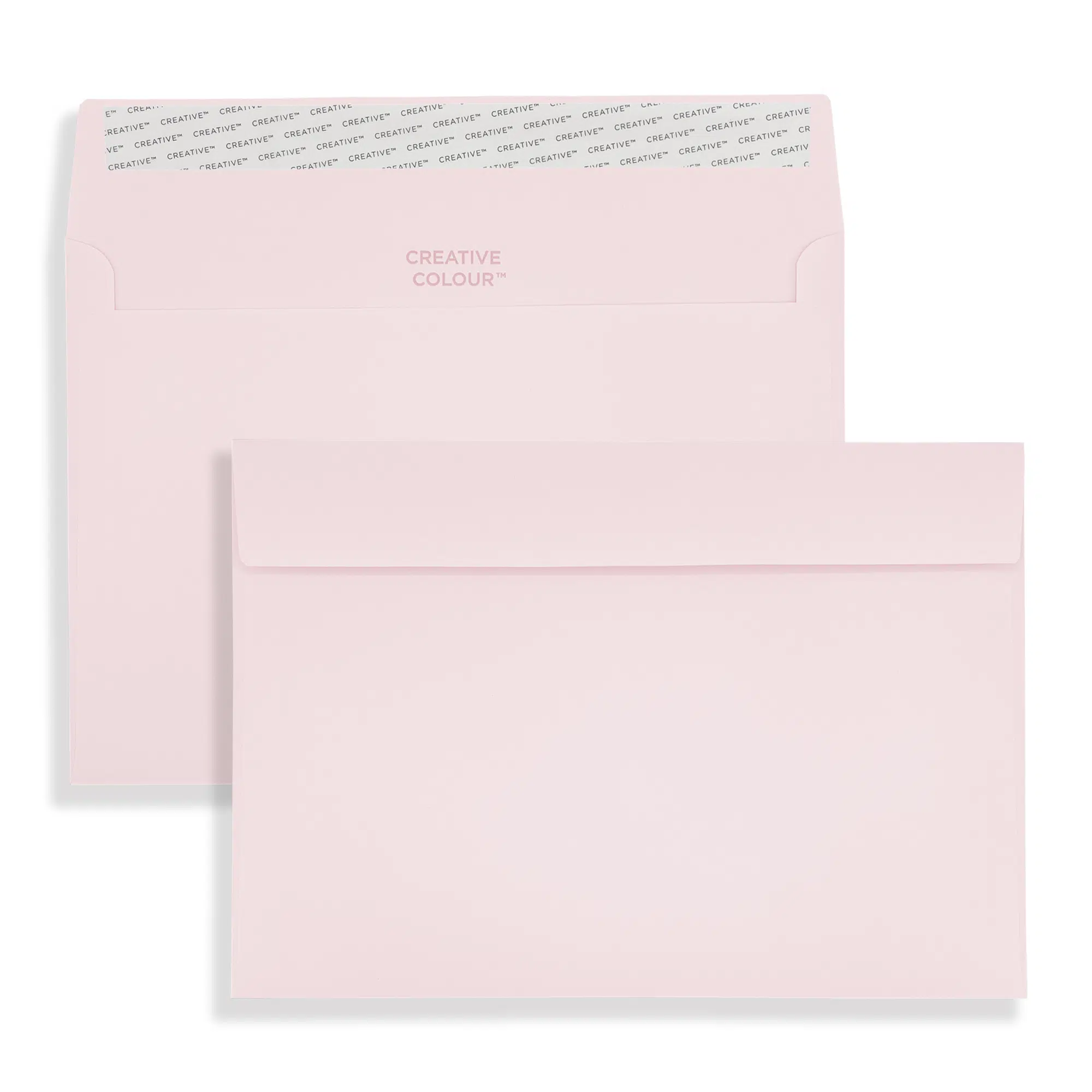 C5 Baby Pink Peel & Seal Wallet Envelopes (120gsm) 1 Baby Pink Peel and Seal Wallet Envelopes 120gsm