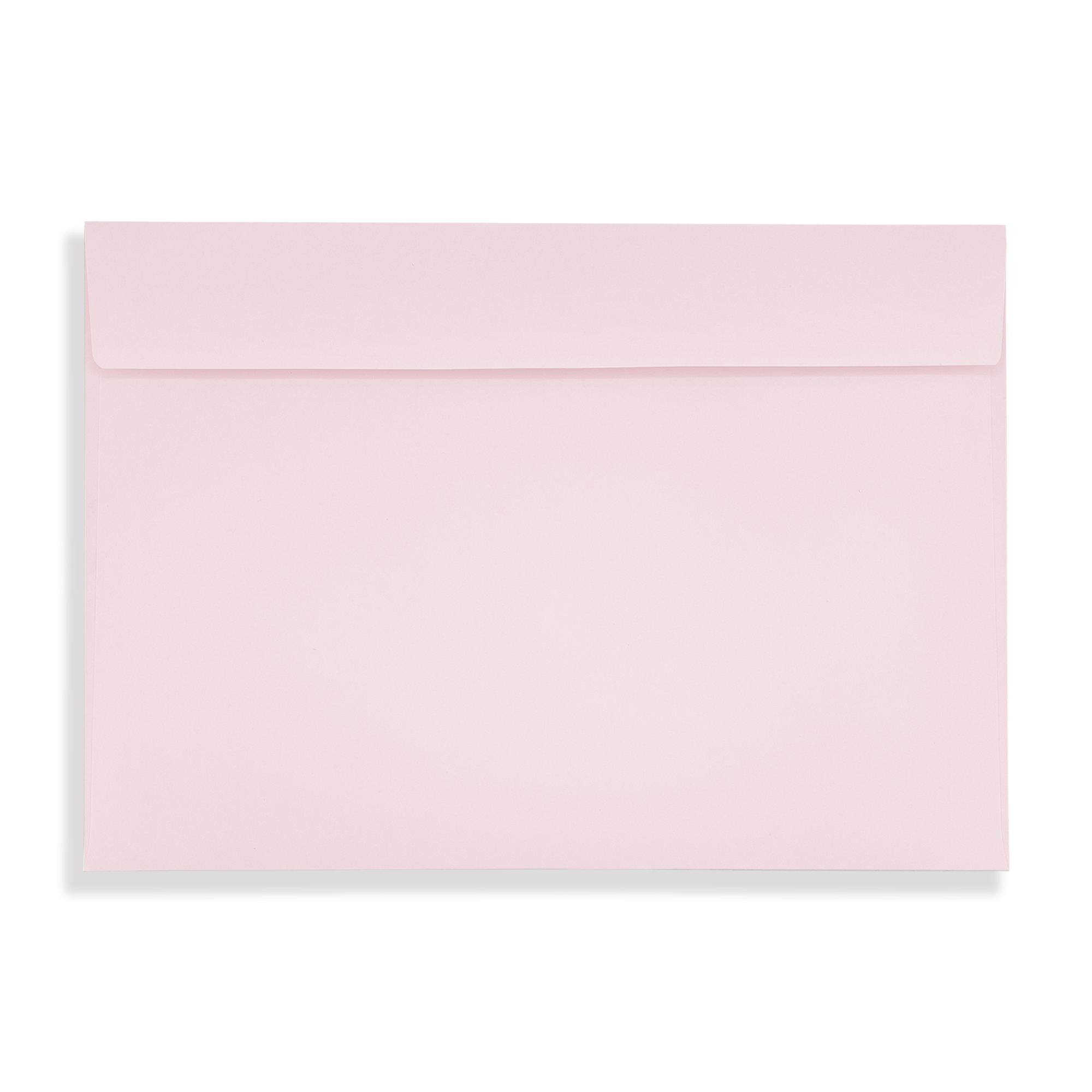Baby Pink Peel and Seal Wallet Envelopes 120gsm Flap Closed