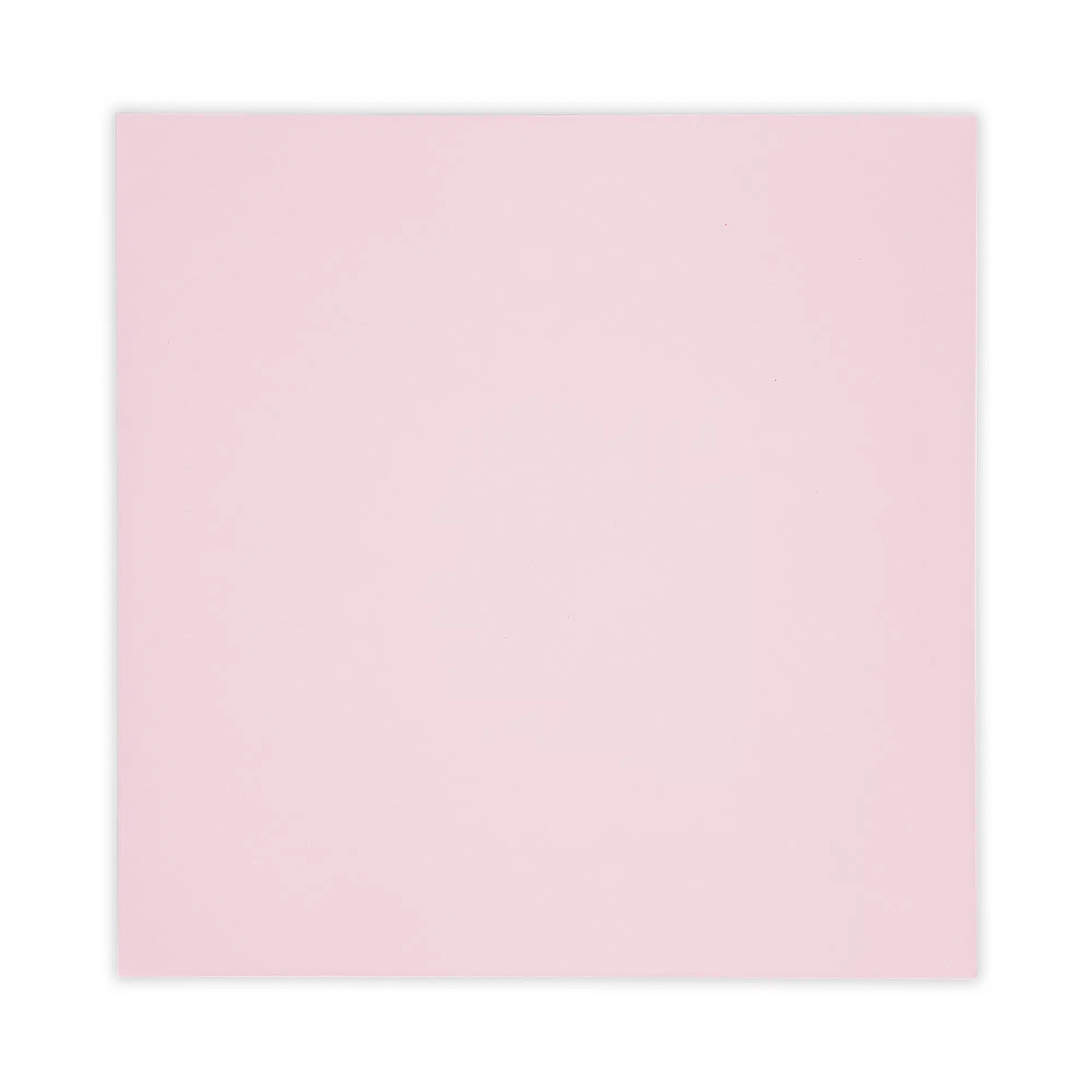 160mm Square Baby Pink Peel & Seal Wallet Envelopes (120gsm) 4 Baby Pink Square Peel and Seal Wallet Envelopes 120gsm Front