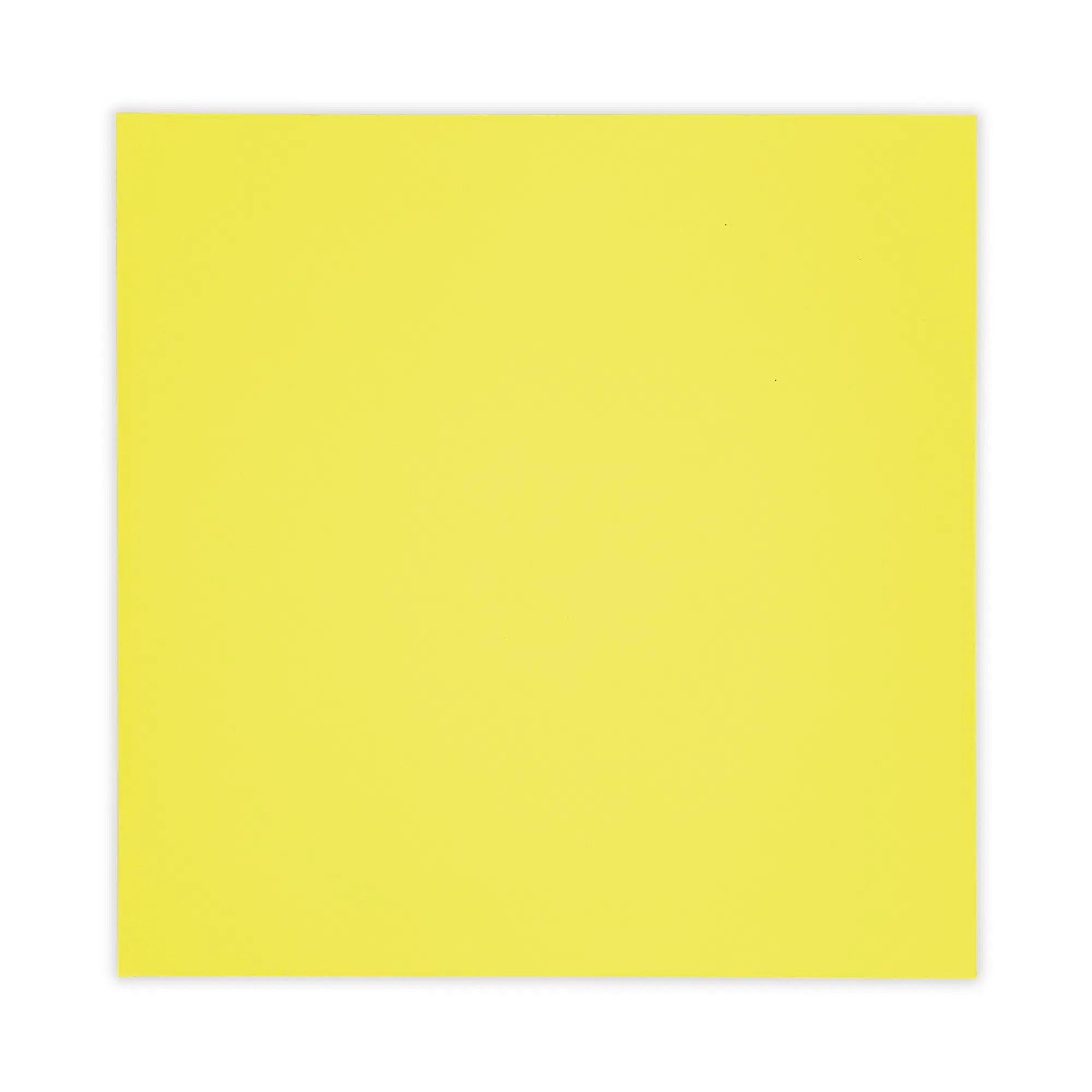 160mm Square Banana Yellow Peel & Seal Wallet Envelopes (120gsm) 4 Banana Yellow Square Peel and Seal Wallet Envelopes 120gsm Front