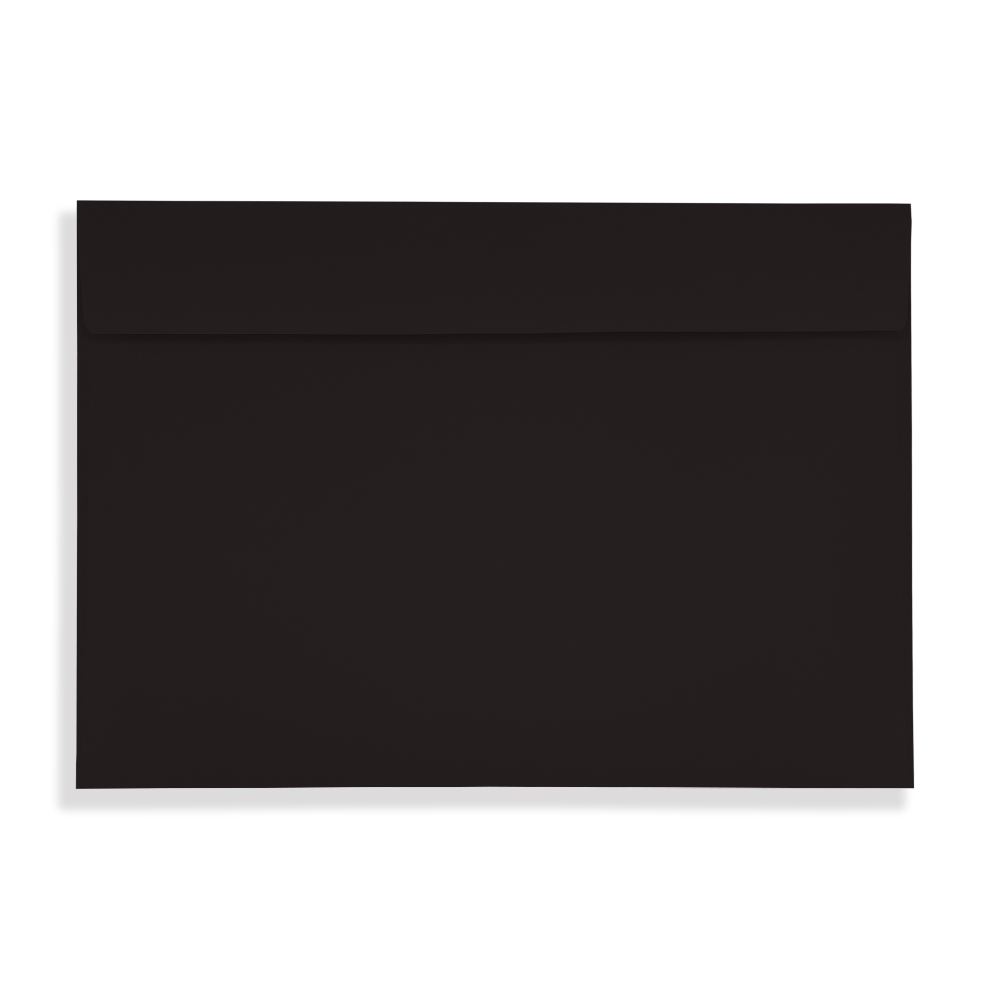 Bitter Chocolate Peel and Seal Wallet Envelopes 120gsm Flap Closed