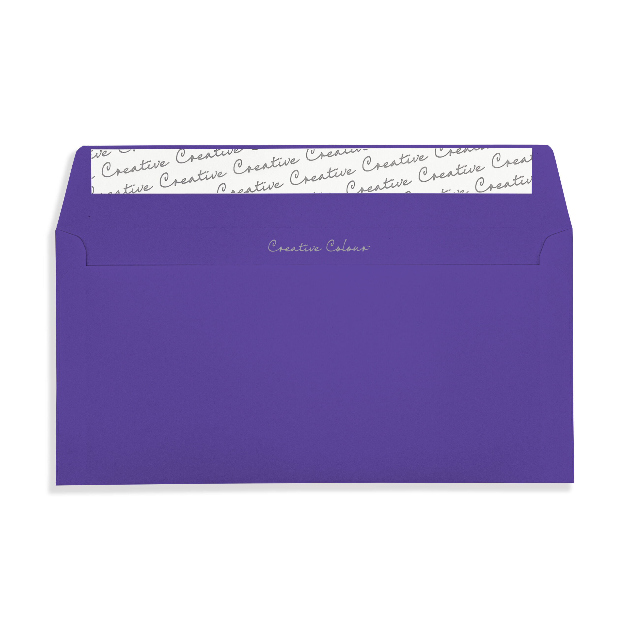 Blackcurrent DL Peel and Seal Wallet Envelopes 120gsm Flap Open