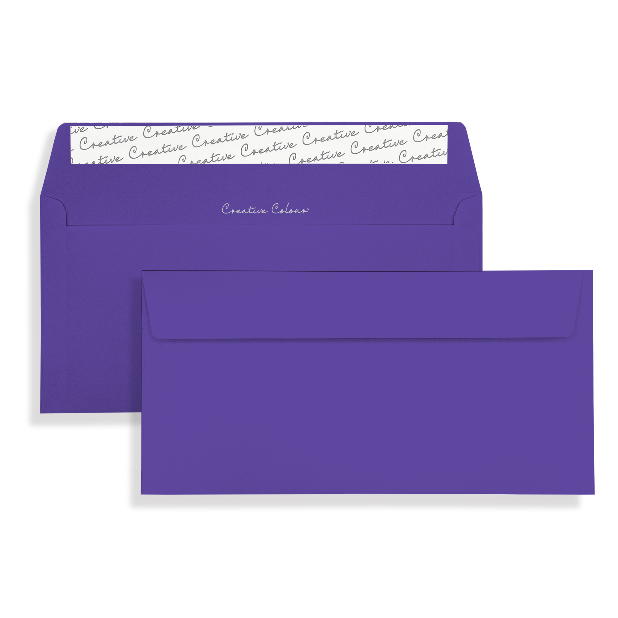 Blackcurrent DL Peel and Seal Wallet Envelopes 120gsm