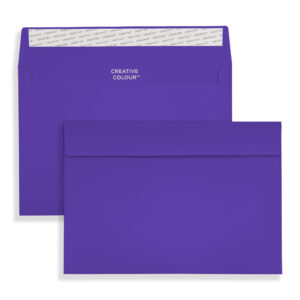 C5 Blackcurrant Peel & Seal Wallet Envelopes