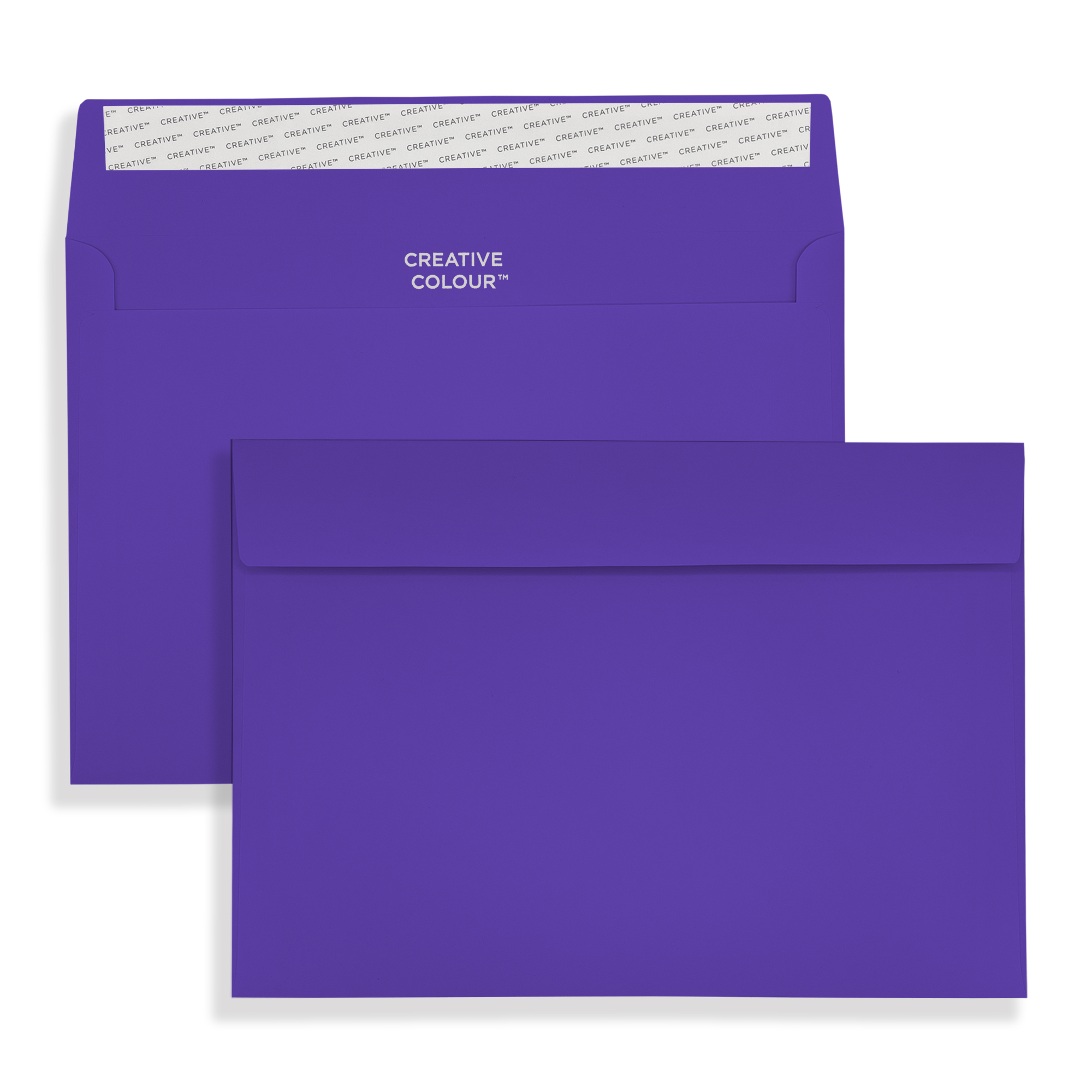 Blackcurrent Peel and Seal Wallet Envelopes 120gsm