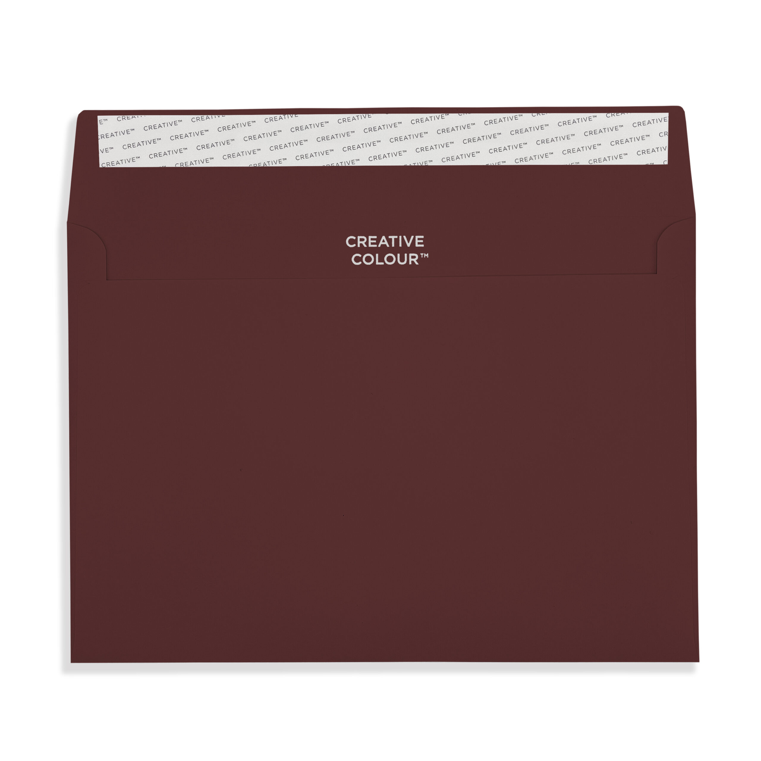 Bordeaux Peel and Seal Wallet Envelopes 120gsm Flap Open