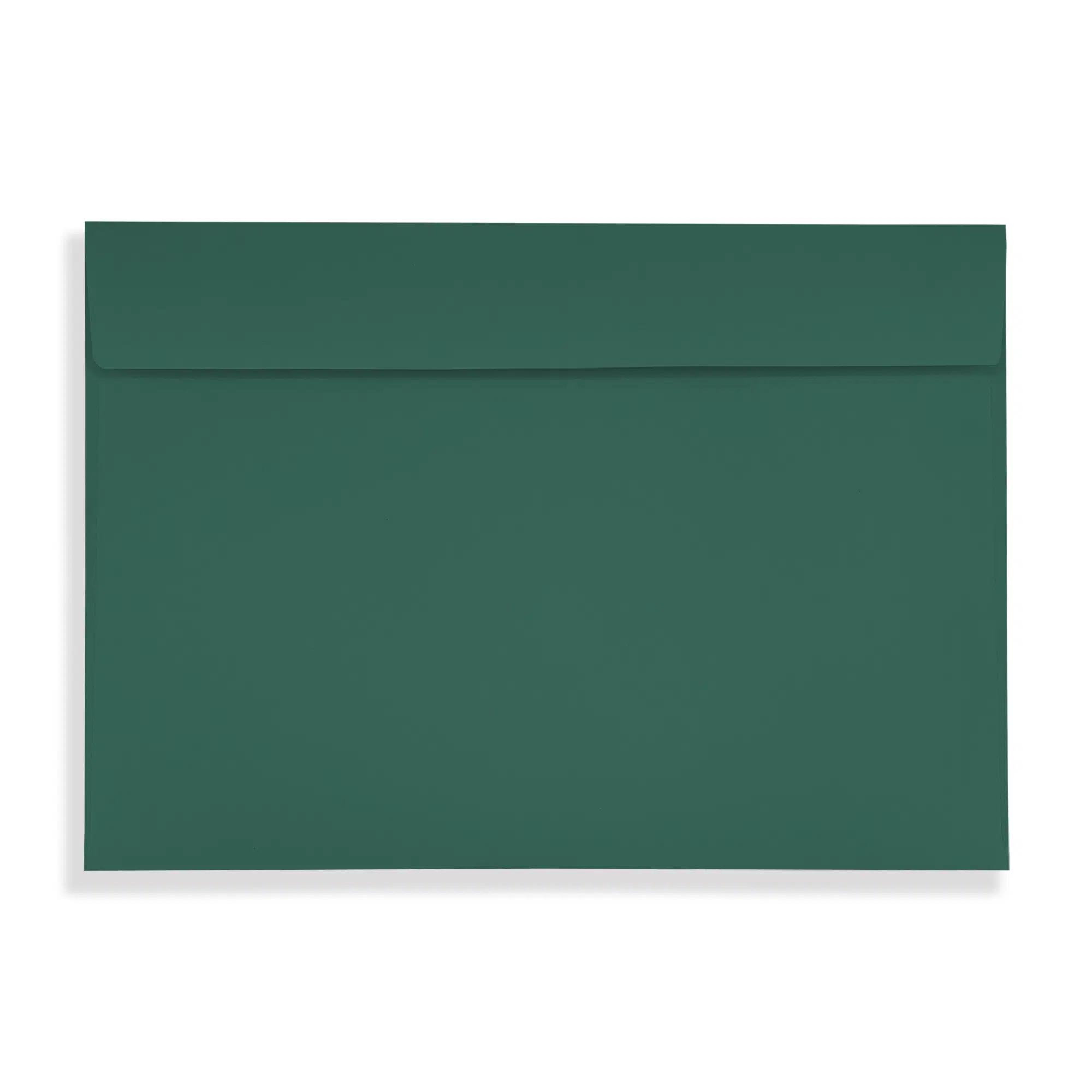 C5 British Racing Green Peel & Seal Wallet Envelopes (120gsm) 3 British Racing Green Peel and Seal Wallet Envelopes 120gsm Flap Closed
