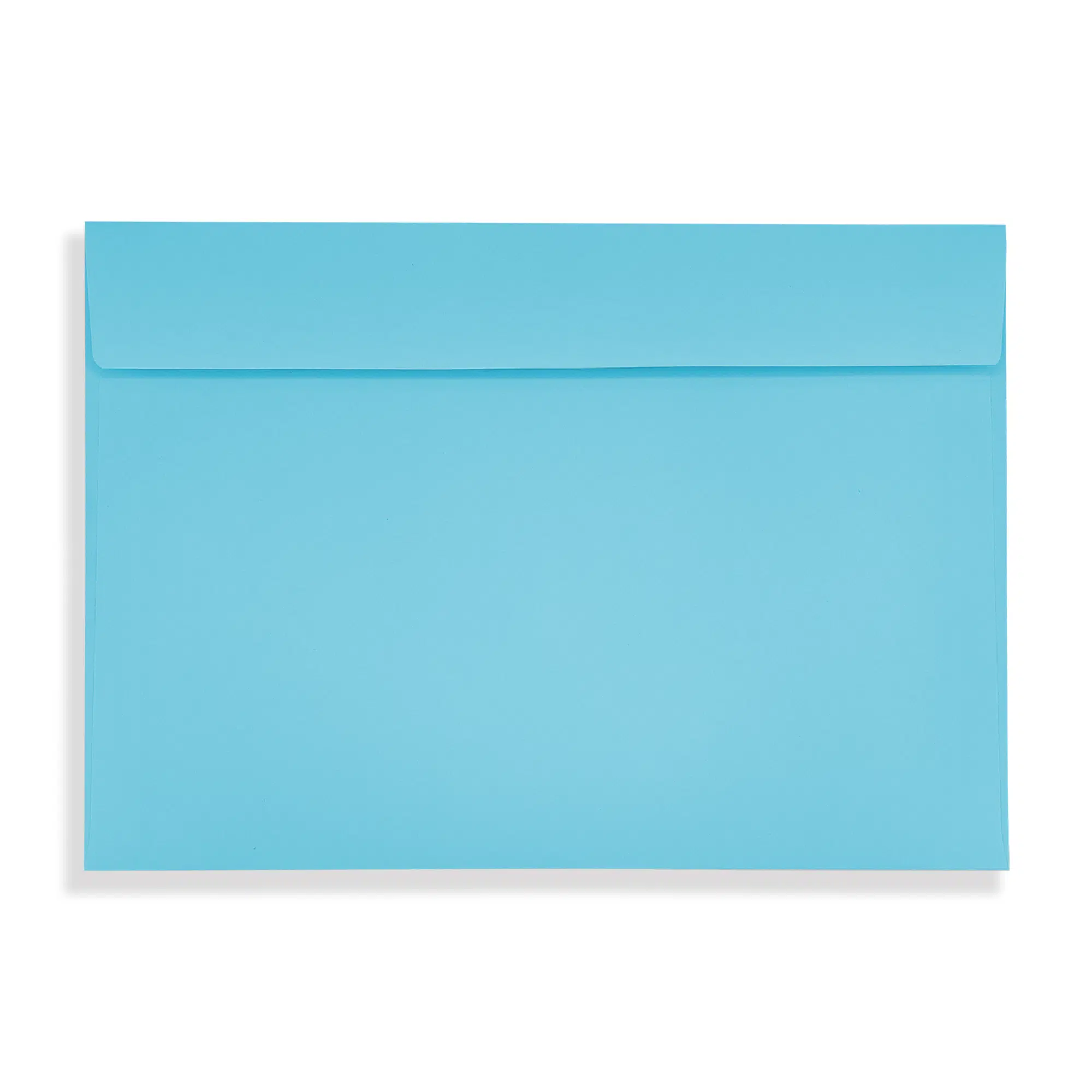 C6 Cocktail Blue Peel & Seal Wallet Envelopes (120gsm) 3 Cocktail Blue Peel and Seal Wallet Envelopes 120gsm Flap Closed