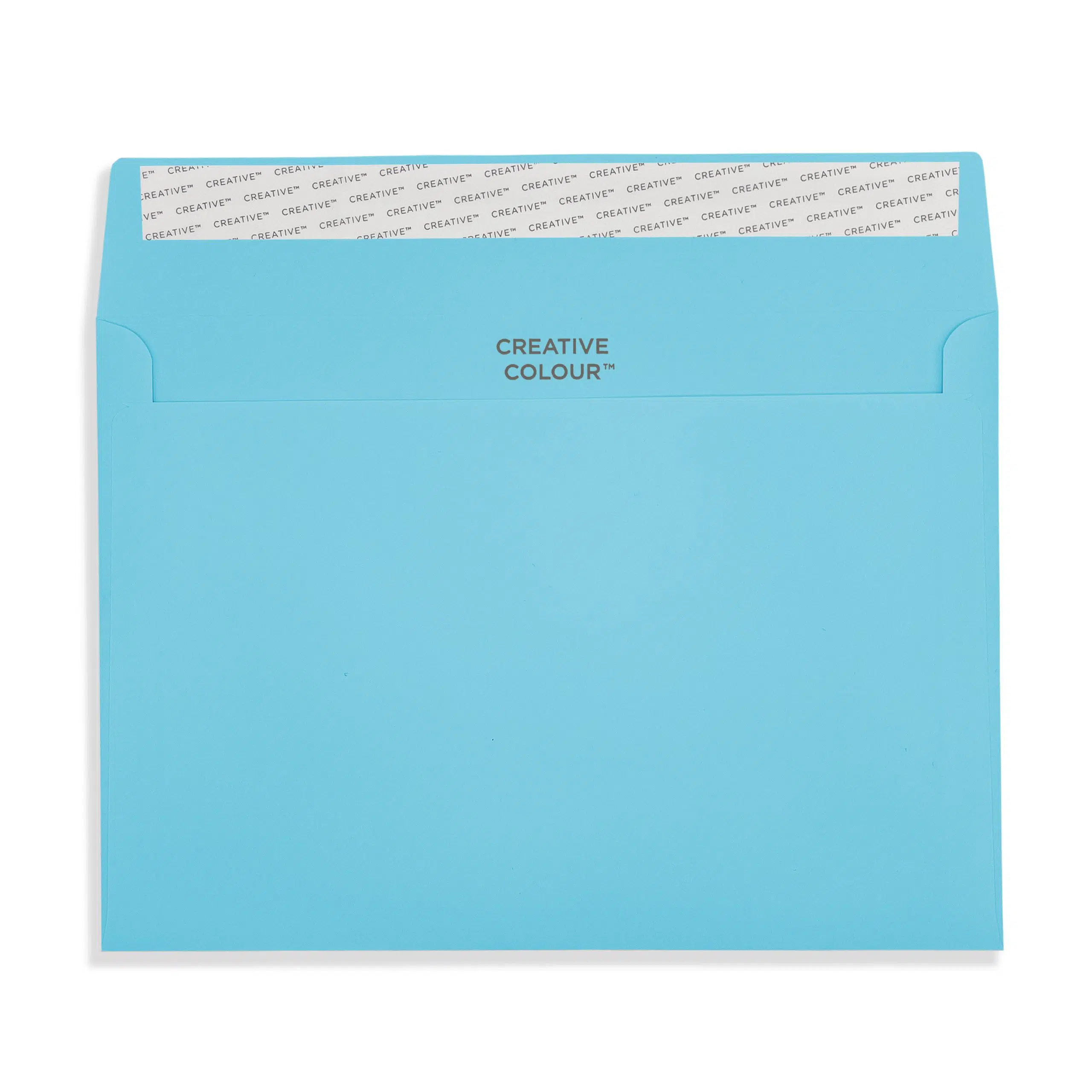 C6 Cocktail Blue Peel & Seal Wallet Envelopes (120gsm) 2 Cocktail Blue Peel and Seal Wallet Envelopes 120gsm Flap Open