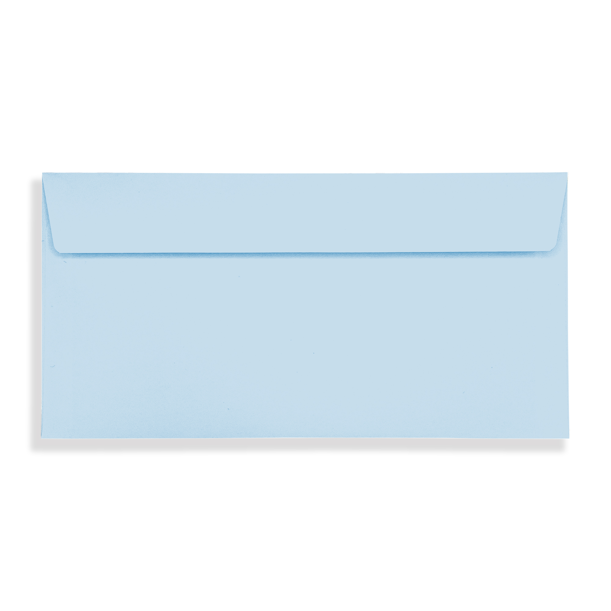 Cotton Blue DL Peel and Seal Wallet Envelopes 120gsm Flap Closed