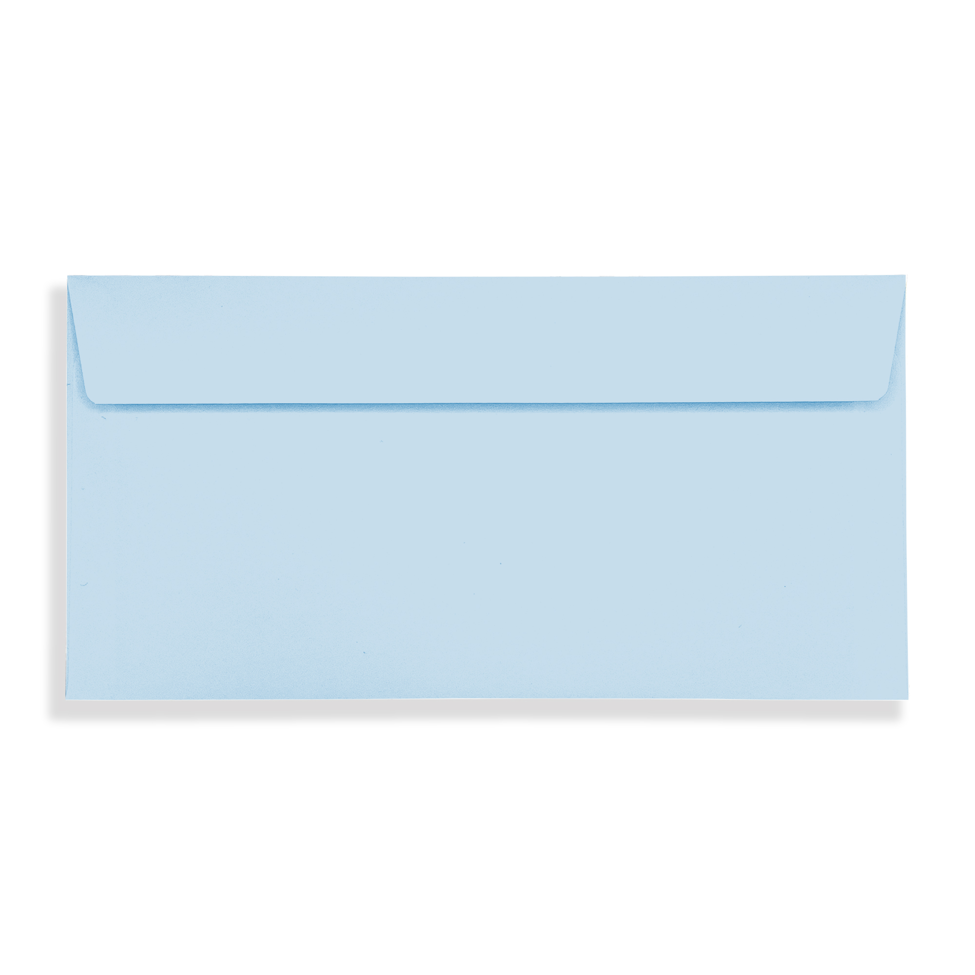 Cotton Blue DL Peel and Seal Wallet Envelopes 120gsm Flap Closed