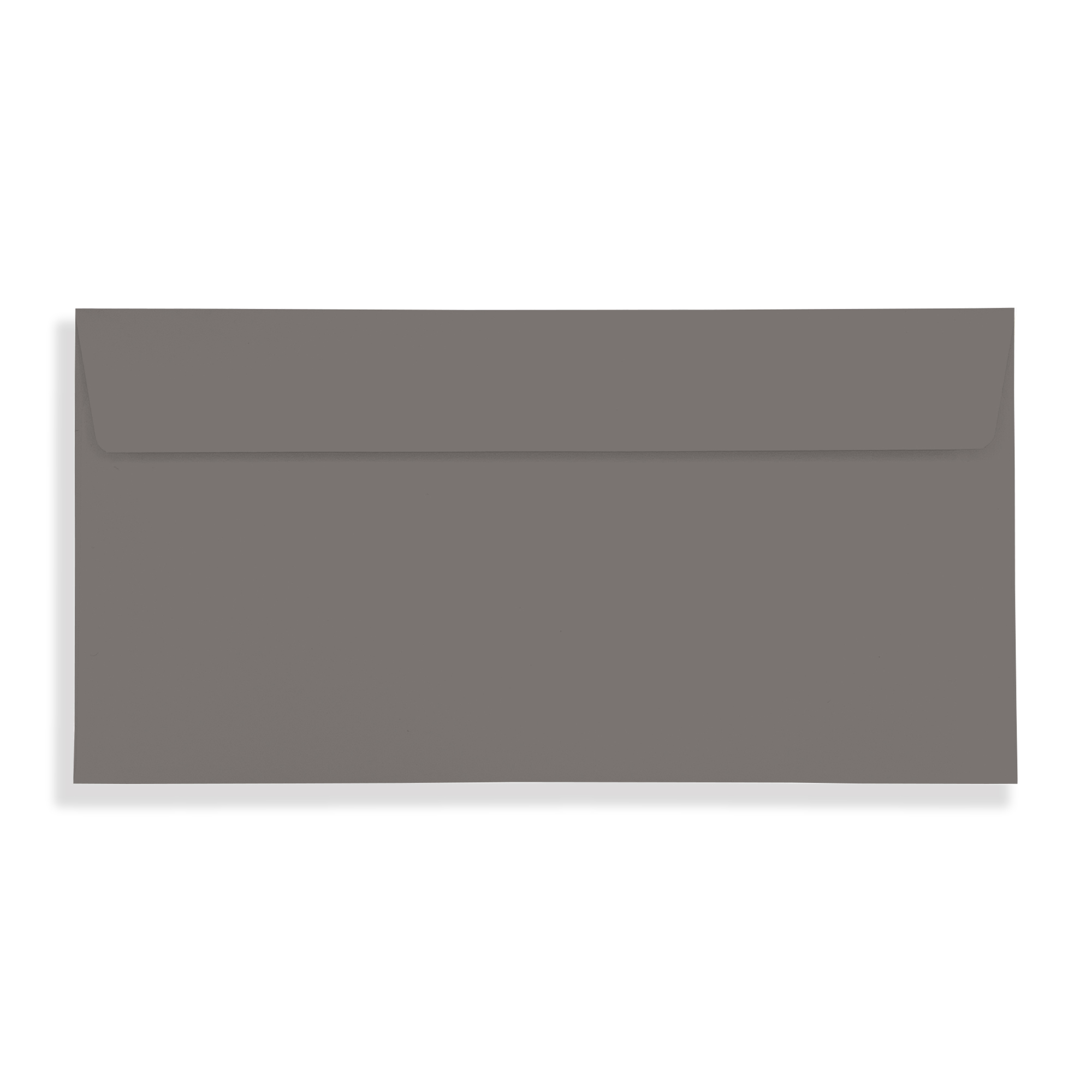 DL+ Graphite Grey Peel & Seal Wallet Envelopes (120gsm) 3 Craphite Grey DL Peel and Seal Wallet Envelopes 120gsm Flap Closed