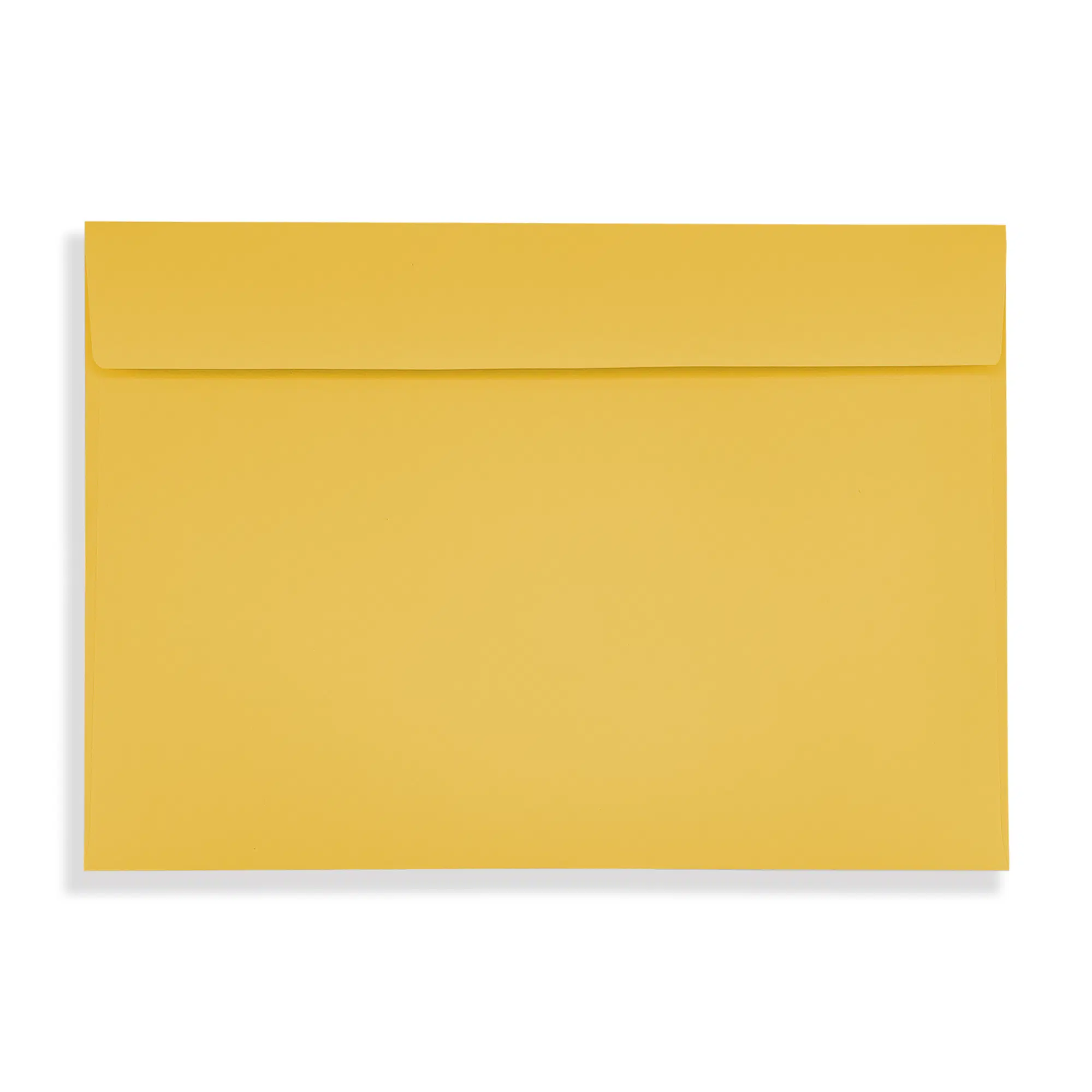 C5 Egg Yellow Peel & Seal Wallet Envelopes (120gsm) 3 Egg Yellow Peel and Seal Wallet Envelopes 120gsm Flap Closed