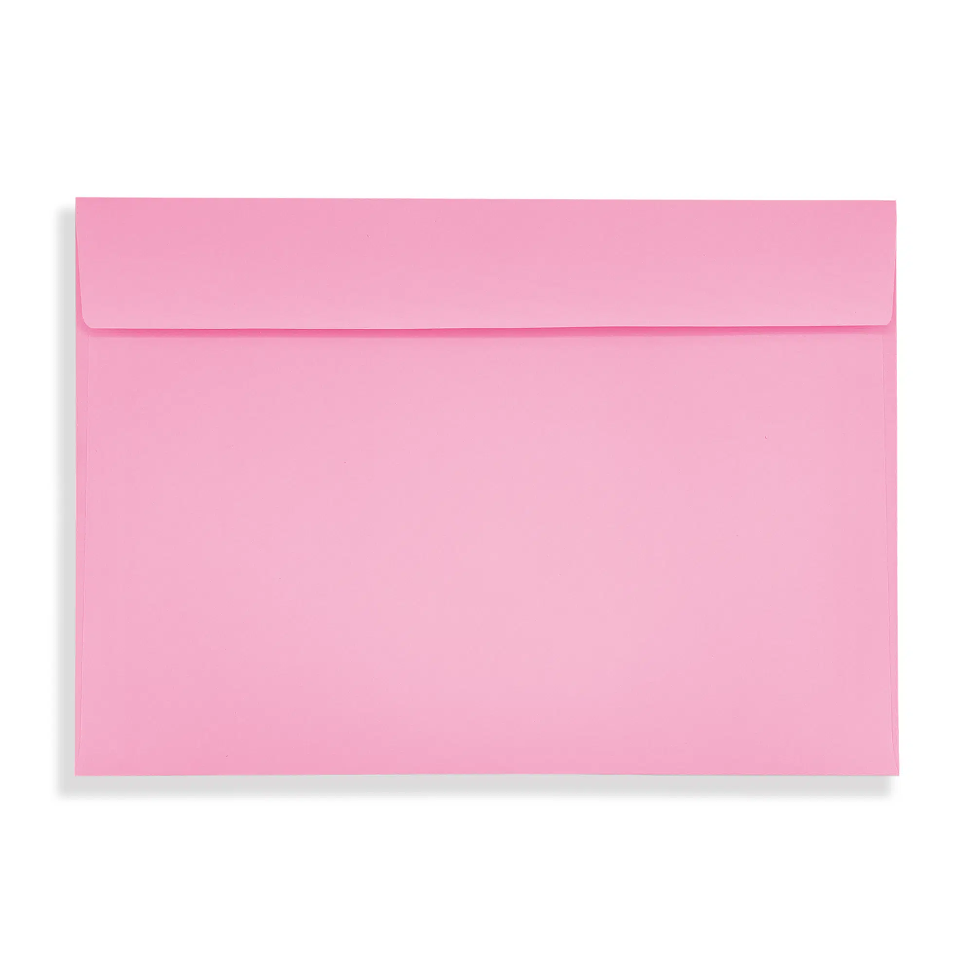 C6 Flamingo Pink Peel & Seal Wallet Envelopes (120gsm) 3 Flamingo Pink Peel and Seal Wallet Envelopes 120gsm Flap Closed