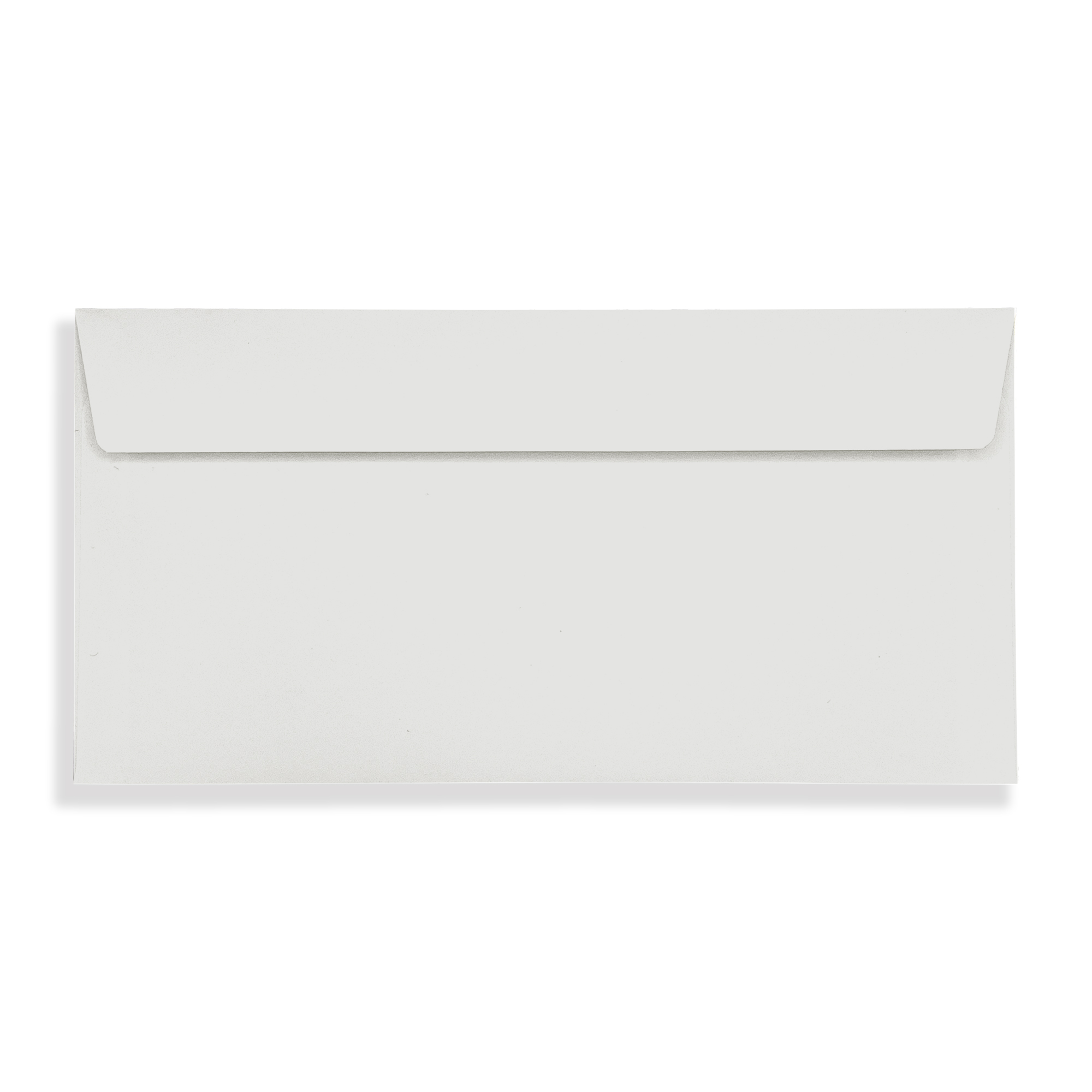 French Grey DL Peel and Seal Wallet Envelopes 120gsm Flap Closed