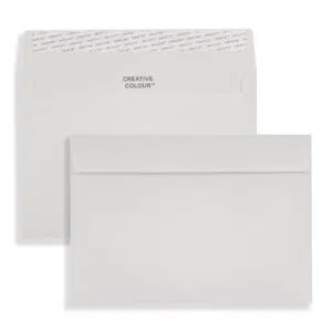 C5 French Grey Peel & Seal Wallet Envelopes