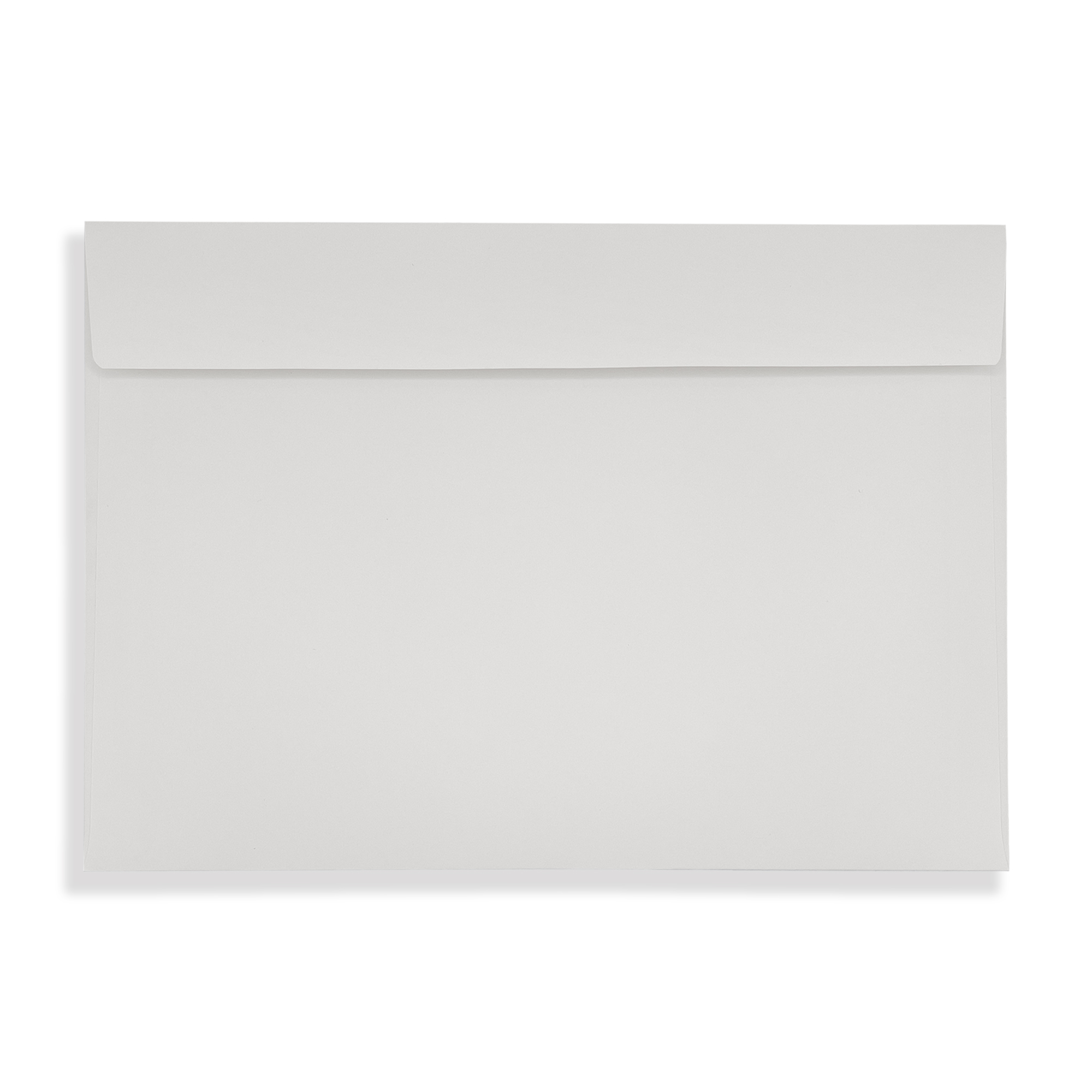 French Grey Peel and Seal Wallet Envelopes 120gsm Flap Closed