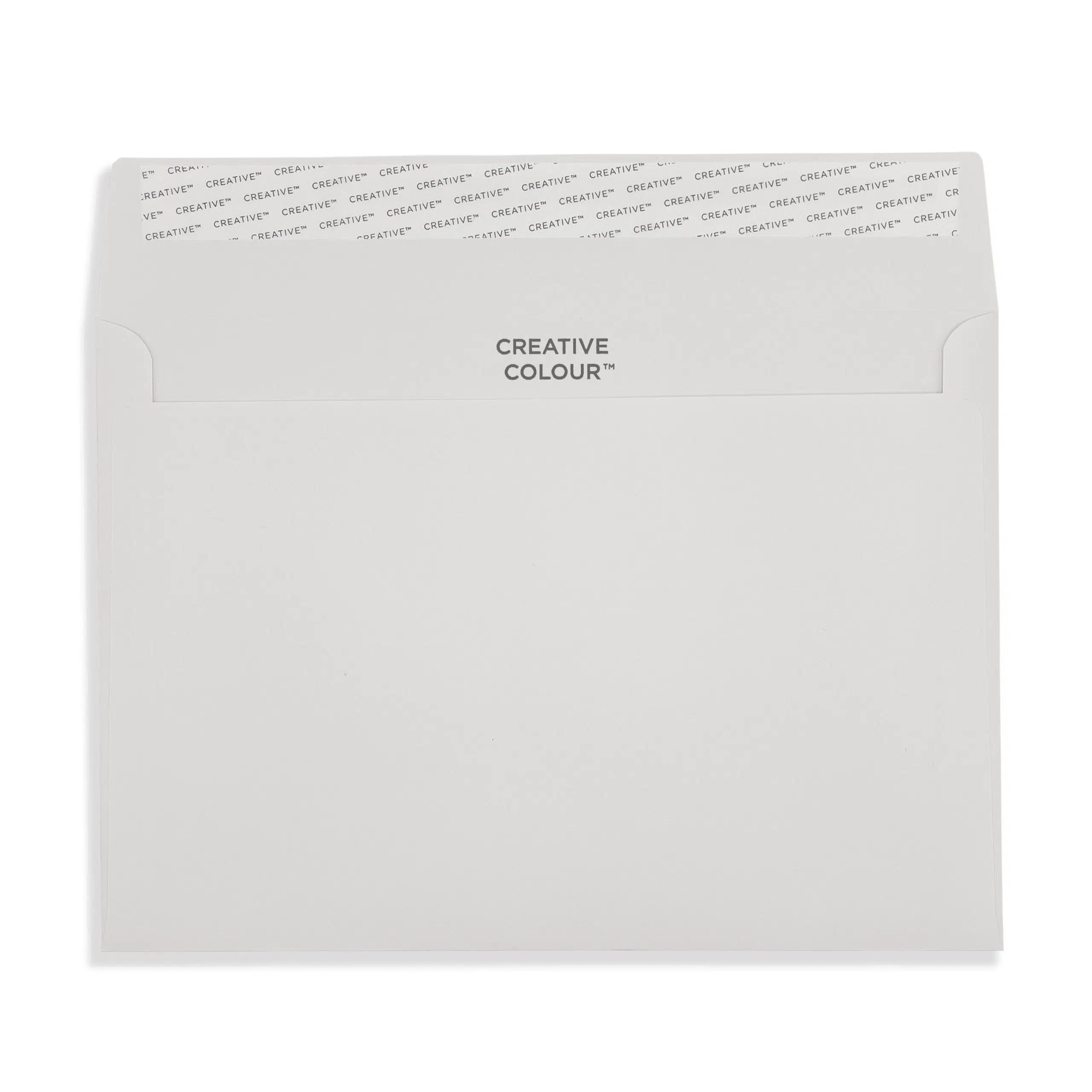 C5 French Grey Peel & Seal Wallet Envelopes (120gsm) 2 French Grey Peel and Seal Wallet Envelopes 120gsm Flap Open