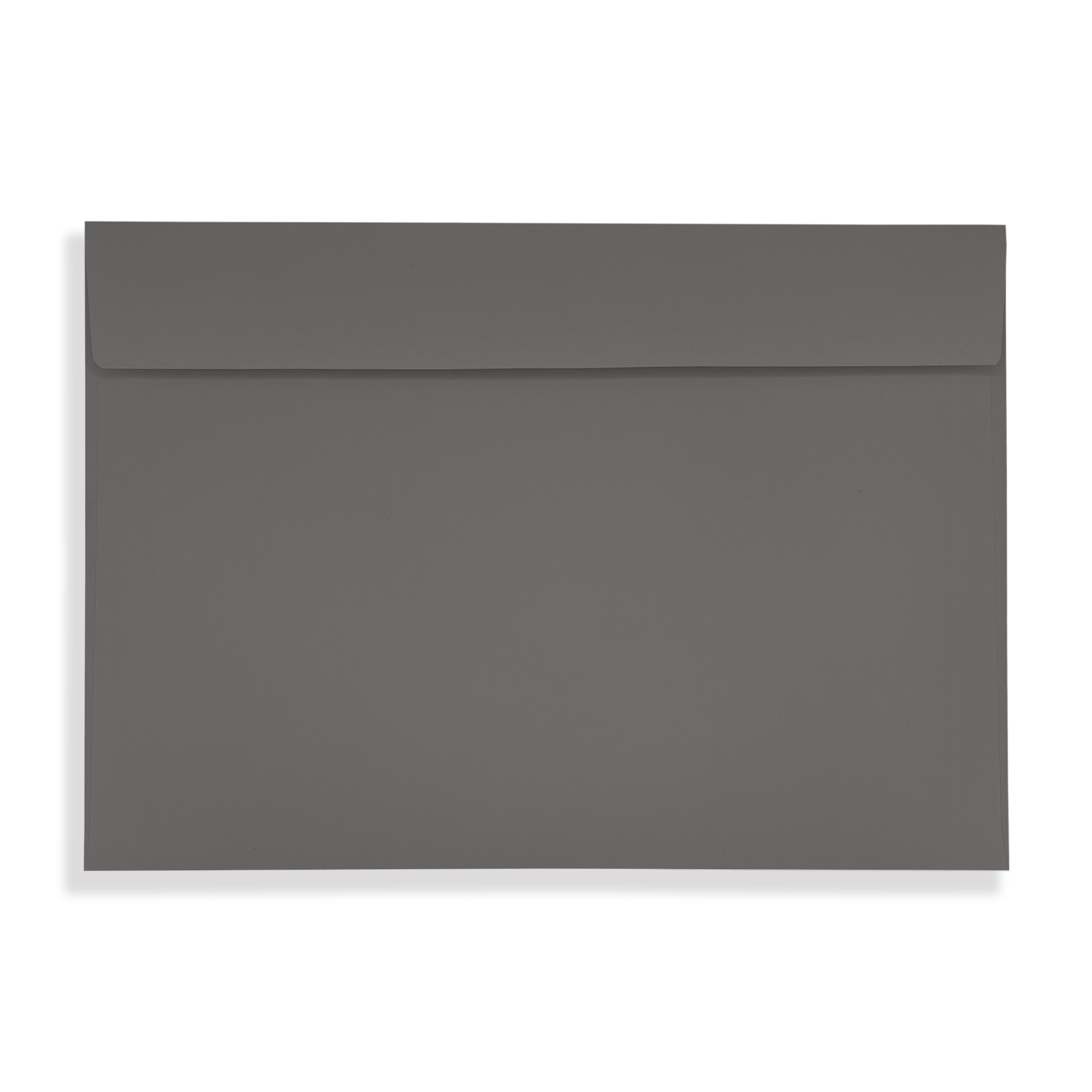 Graphite Grey Peel and Seal Wallet Envelopes 120gsm Flap Closed