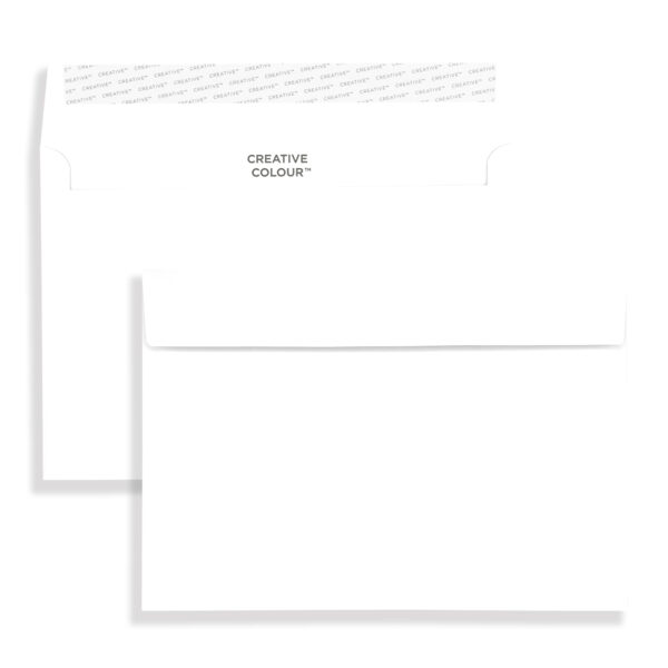 C6 Ice White Peel & Seal Wallet Envelopes C6 Ice White Wove Peel & Seal Wallet Envelopes